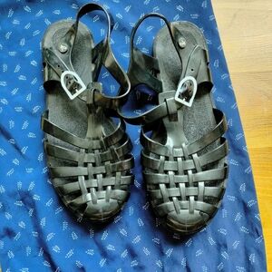 Agnes. b jelly sandals